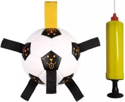 Honden Speelgoedbal – Hondenspeelgoed – Hondenbal – Met Handvaten – 15 Cm