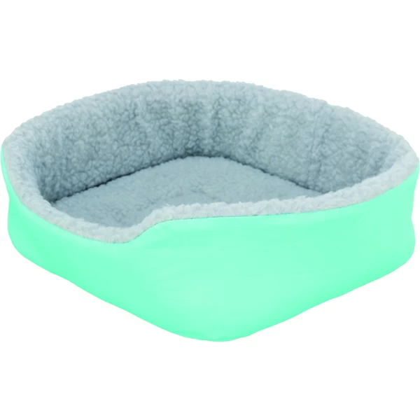 Trixie Relax-Mand – Kooi Accessoire – 35×28 Cm Grijs Groen 1 Trixie Relax-Mand – Kooi Accessoire – 35×28 Cm Grijs Groen