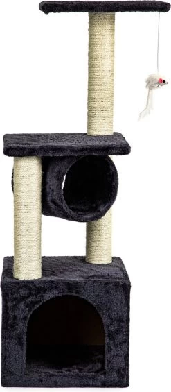 Krabpaal – Voor Katten – Met 3 Niveaus – 30x30x92 Cm