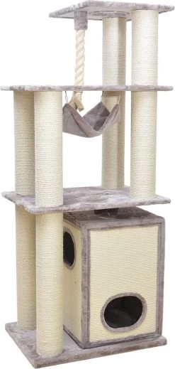 Ebi Krabpaal Swindon 80x60x190cm Grijs