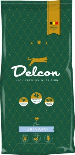 Delcon – Premium Kattenvoer – Voor Katten Met Blaasproblemen – 1.75kg