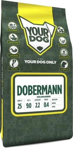 Yourdog Dobermann Volwassen (3 KG)