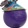 Jolly Ball Romp-n-Roll – Honden Speelbal Met Frisse Geur – Hondenspeelgoed Met Stevig Trektouw – Paars – Ø 15 Cm