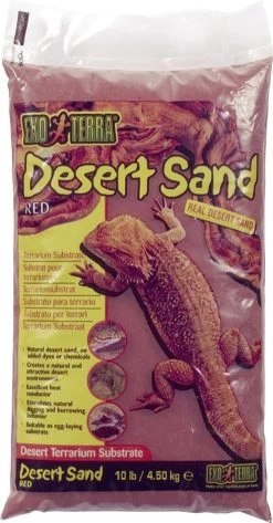 Exo Terra Woestijnzand – Bodembedekking – 4,5 Kg – Rood