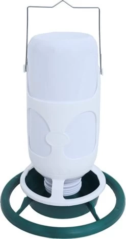 Fauna Flesautomaat Met Plastic Pot Groen/wit, 1 Liter