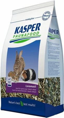 Kasper Faunafood Caviamuesli – Caviavoer – 3 X 2.5 Kg