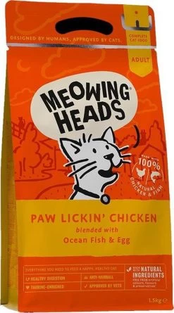 Meowing Heads Paw Lickin’ Chicken – Kattenvoer – Biologisch – 4kg