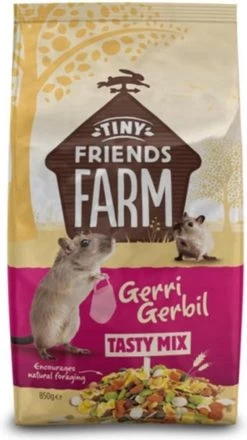 6x Tiny Friends Farm Gerri Gerbil 850 Gr