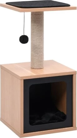 Decoways – Kattenkrabpaal Met Sisal Krabmat 62 Cm