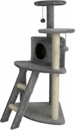 De Boon – Krabpaal Liberty – Kleur: Grijs – Hoogte: 106 Cm