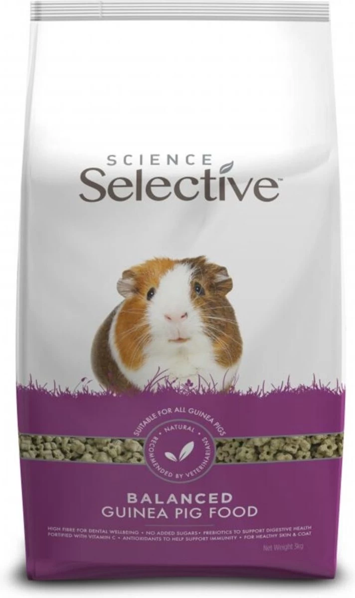 Supreme Science Selective Guinea Pig – Caviavoer – 3 Kg 1 Supreme Science Selective Guinea Pig – Caviavoer – 3 Kg