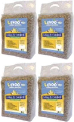 4x – Ekoo Bedding – Cotton & Comfort – Bodembedekking – 40L