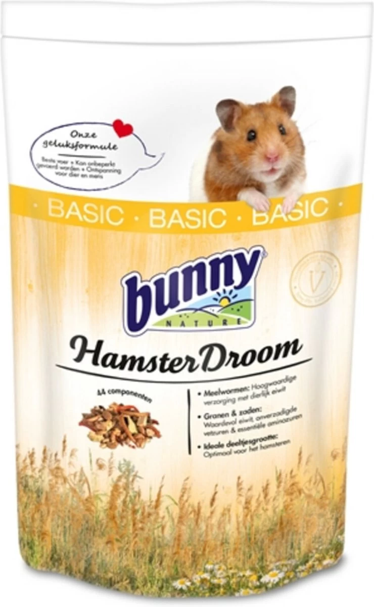 Bunny Nature Hamsterdroom Basic 600 Gr 1 Bunny Nature Hamsterdroom Basic 600 Gr