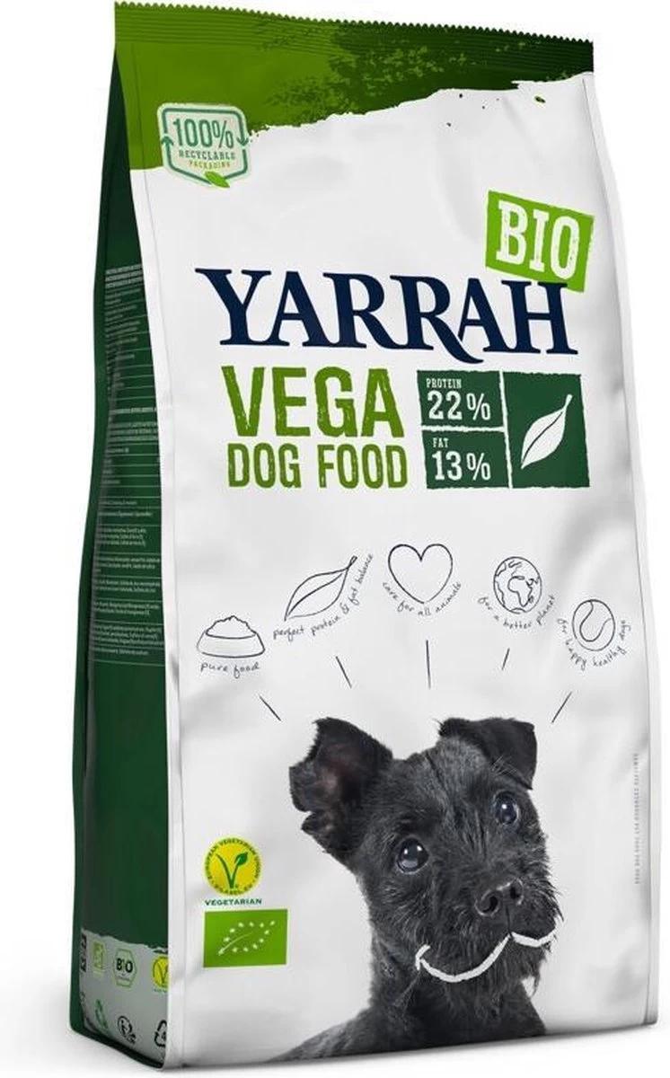 4x Yarrah Bio Hondenvoer Vegetarisch 2 Kg 1 4x Yarrah Bio Hondenvoer Vegetarisch 2 Kg
