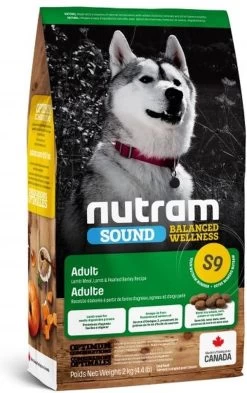 Nutram Hondenvoer Adult Lam S9 11,4 Kg – Hond