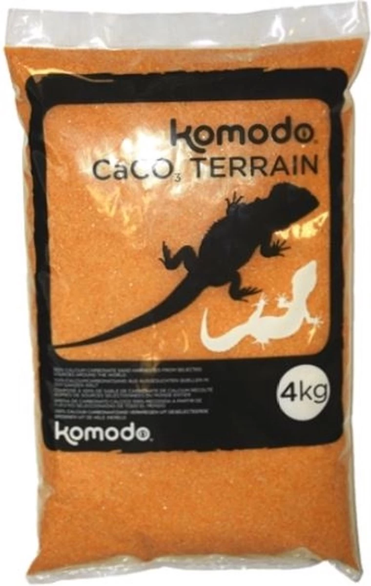 Komodo Caco Zand – Terracotta – 4 Kg 1 Komodo Caco Zand – Terracotta – 4 Kg