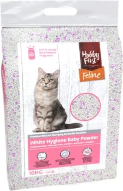 Hobby First Feline White Hygiëne Baby Powder 12 Ltr