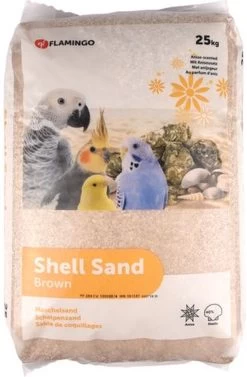 Flamingo Schelpenzand Bruin Krusta – 25 Kg