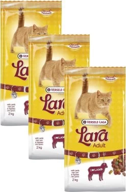 Lara Adult Lam&Rijst – Kattenvoer – 3 X 2 Kg