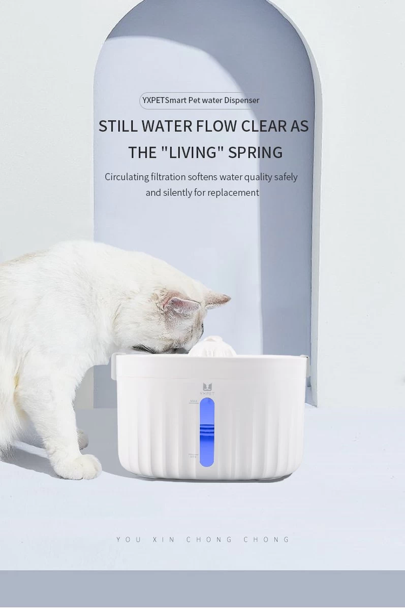 Pet Lifestyle – Kattenfontein – Drinkfontein Voor Katten En Honden – Poezen Fontein Met 4 Filters – Dieren Drinkbakken 1 Pet Lifestyle – Kattenfontein – Drinkfontein Voor Katten En Honden – Poezen Fontein Met 4 Filters – Dieren Drinkbakken
