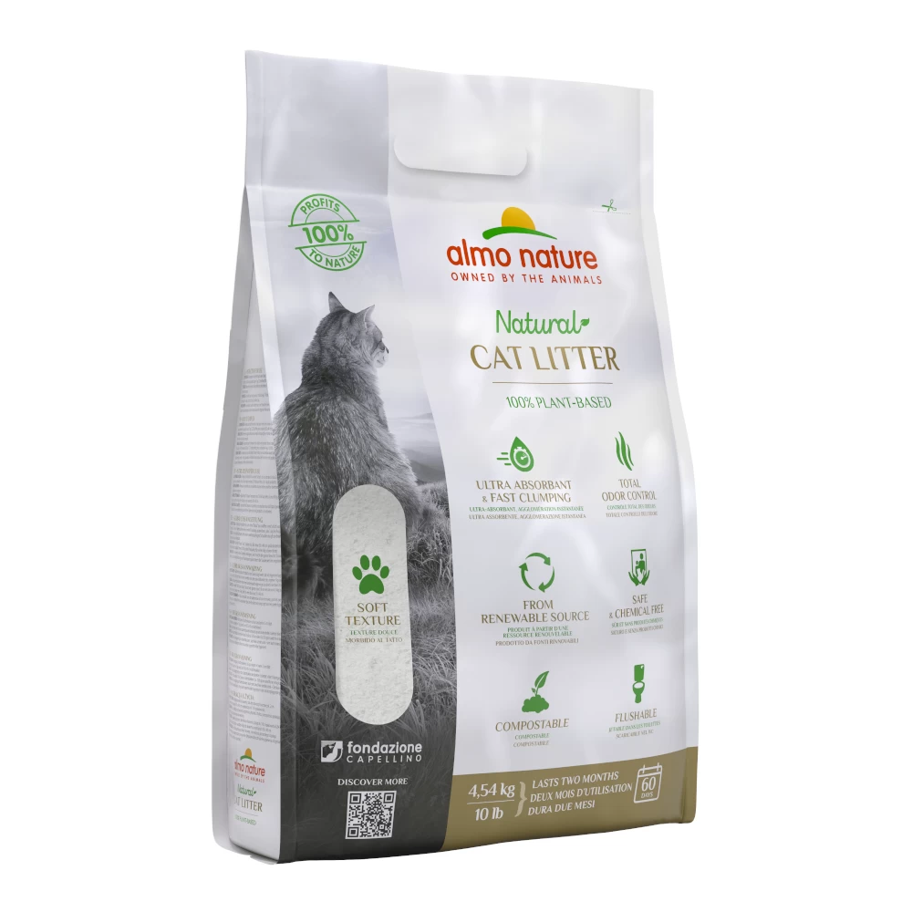 4,54kg Almo Nature Cat Litter Kattenbakvulling 1 4,54kg Almo Nature Cat Litter Kattenbakvulling