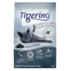 Tigerino Special Care Kattenbakvulling – Active Carbon 2 X 14 L