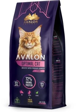 Avalon Petfood Optimal Cat – Kattenvoer – 20KG
