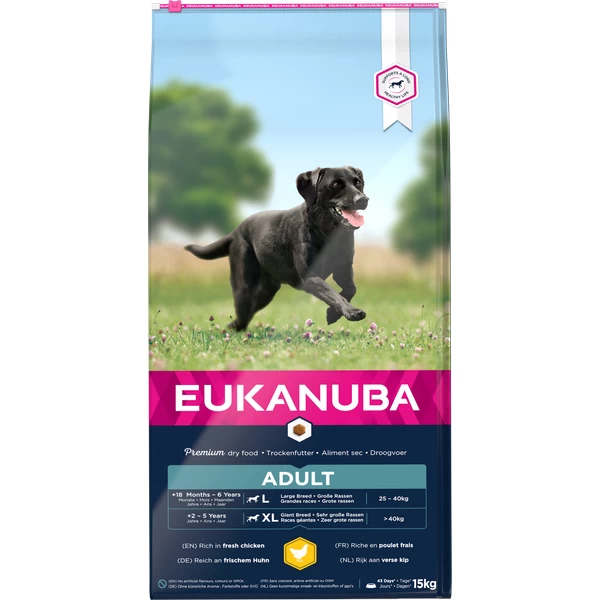 Eukanuba Active Adult Large Breed Kip – Hondenvoer – 15 Kg 1 Eukanuba Active Adult Large Breed Kip – Hondenvoer – 15 Kg