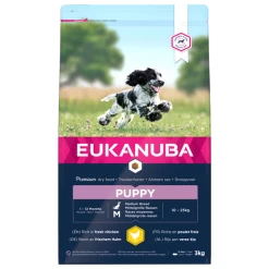Eukanuba Growing Puppy Medium Breed Kip – Hondenvoer – 3 Kg