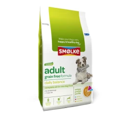 Smolke Adult Grain Free Formula Kip&Lam&Vis – Hondenvoer – 3 Kg Graanvrij