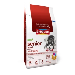 Smolke Senior Maxi Kip&Lam&Vis – Hondenvoer – 12 Kg