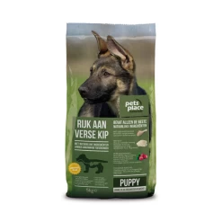Pets Place Naturals Puppy Large Breed Kip – Hondenvoer – 5 Kg