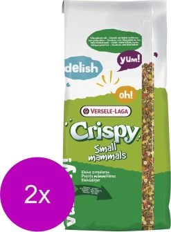 Versele-Laga Crispy Snack Popcorn – Rattenvoer – 2 X 10 Kg