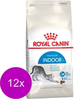 Royal Canin Fhn Indoor 27 – Kattenvoer – 12 X 400 G