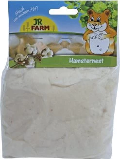 JR Farm Knaagdier Hamsternest 100% Katoen, 28 Gram