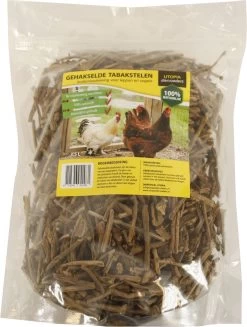 UTOPIA DIERTOTAAL | Gehakselde Tabakstelen