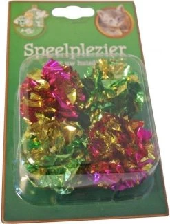 Boon Kat – Speeltjes – Crinkelbal 4 Balletjes – 1ST