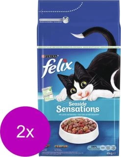 Felix Vis Sensations – Kattenvoer – 2 X 4 Kg