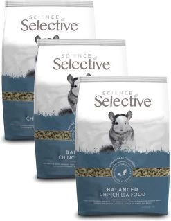 Supreme Science Selective Chinchilla – Chinchillavoer – 3 X 1.5 Kg