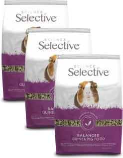 Supreme Science Selective Guinea Pig – Caviavoer – 3 X 3 Kg