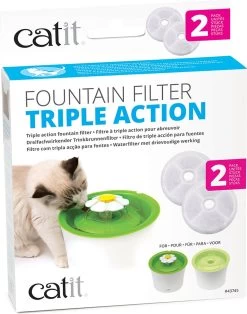 2x CatIt 2.0 VERVANGFILTER FLOWER FOUNTAIN 2ST