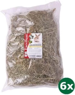 6×500 Gr Excellent Kruidenhooi Kamille En Paardenbloem