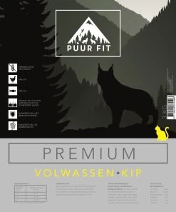 Puur Fit Premium – Kattenvoer – Volwassen Kip – 3 Kilo