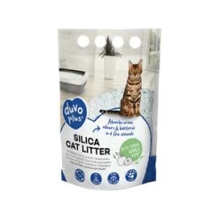 Duvo + Premium Silica Kattenbakvulling – Appel – 5L – 2 Kg