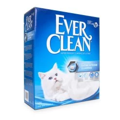 10l Ever Clean® Extra Strong Kattenbakvulling Parfumvrij Kat